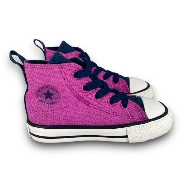 Converse Chuck Taylor All Star Simple Step Sneakers 759947F Shoes Pink Toddler 6 - Picture 3 of 9